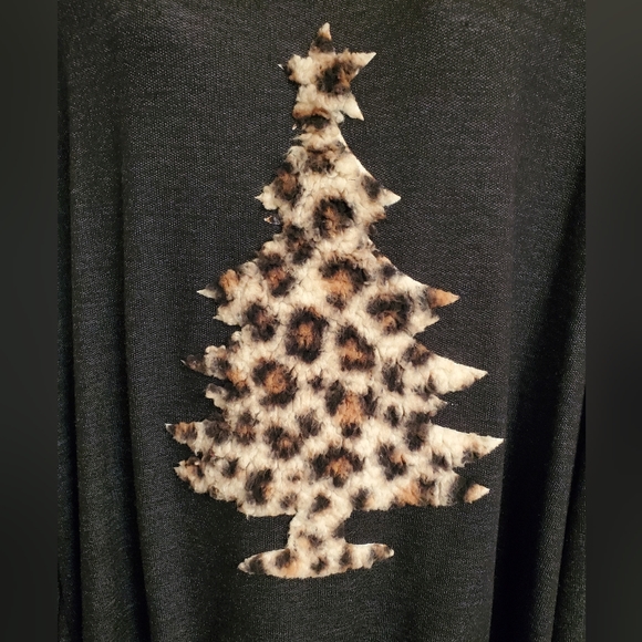 NWT Blumin Apparel Christmas Tree long sleeve Top 3XL - Picture 2 of 7